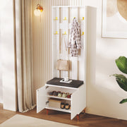 Garderobenset mit Schuhbank und Kissen - YB - N621P232621W - 12 - yorbiy.com