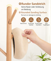Yorbay Garderobenständer aus Buchenholz mit 9 Haken - YB078 - D040 - 6 - yorbiy.com