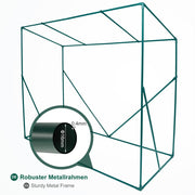 Yorbay Foliengewächshaus 200 × 80 × 143/173 cm - K565B - 4 - yorbiy.com