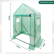 Yorbay Foliengewächshaus 150 × 70 × 190 cm - G42 - 3 - yorbiy.com