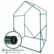 Yorbay Foliengewächshaus 150 × 70 × 190 cm - G42 - 6 - yorbiy.com