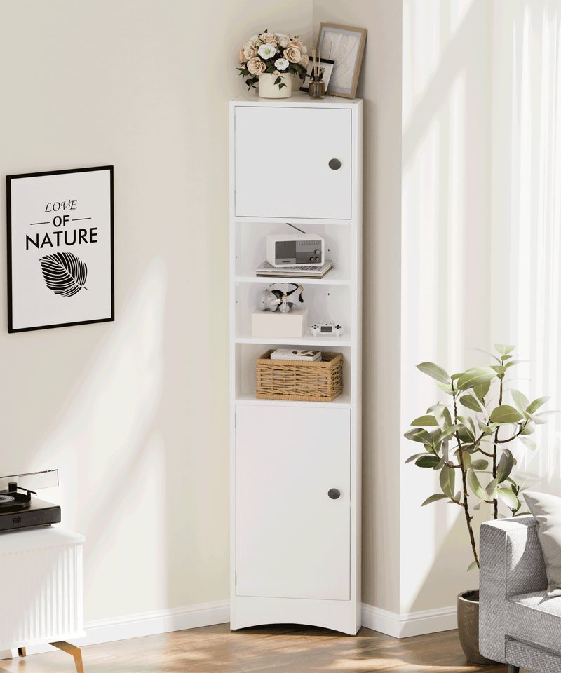 Yorbay Eckschrank, Hochschrank 37 × 24,5 × 170 cm - YW010-D078 - 3 - yorbiy.com