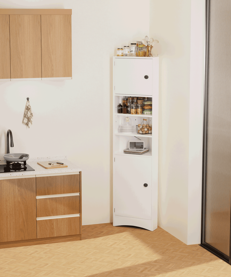 Yorbay Eckschrank, Hochschrank 37 × 24,5 × 170 cm - YW010-D078 - 4 - yorbiy.com