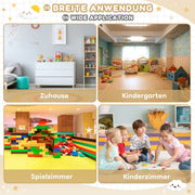 Yorbay Kindersitzgruppe, Kindertisch mit 2 Stühlen und Schubladen - YB013 - D017 - 20 - yorbiy.com