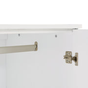 Kleiderschrank mit Stange für Kinderzimmer, 80 x 50 x 120 cm - YB - 32472324WAA - 5 - yorbiy.com