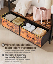 Yorbay Kleiderständer mit 2 Schubladen, 84 x 30 x 181 cm - YB088 - T072 - 5 - yorbiy.com