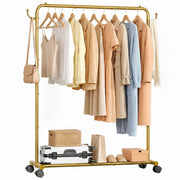 Yorbay Metall Robuster Kleiderständer auf Rollen - YB087-T118 - 27 - yorbiy.com