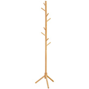 Kleiderständer aus Holz mit 8 Haken