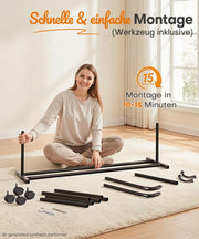Yorbay Metall Robuster Kleiderständer auf Rollen - YB087-T107 - 5 - yorbiy.com