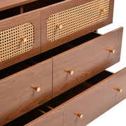 Kommode mit 6 Schubladen, 90 × 120 × 40 cm - YB - 091920AAA - 6 - yorbiy.com