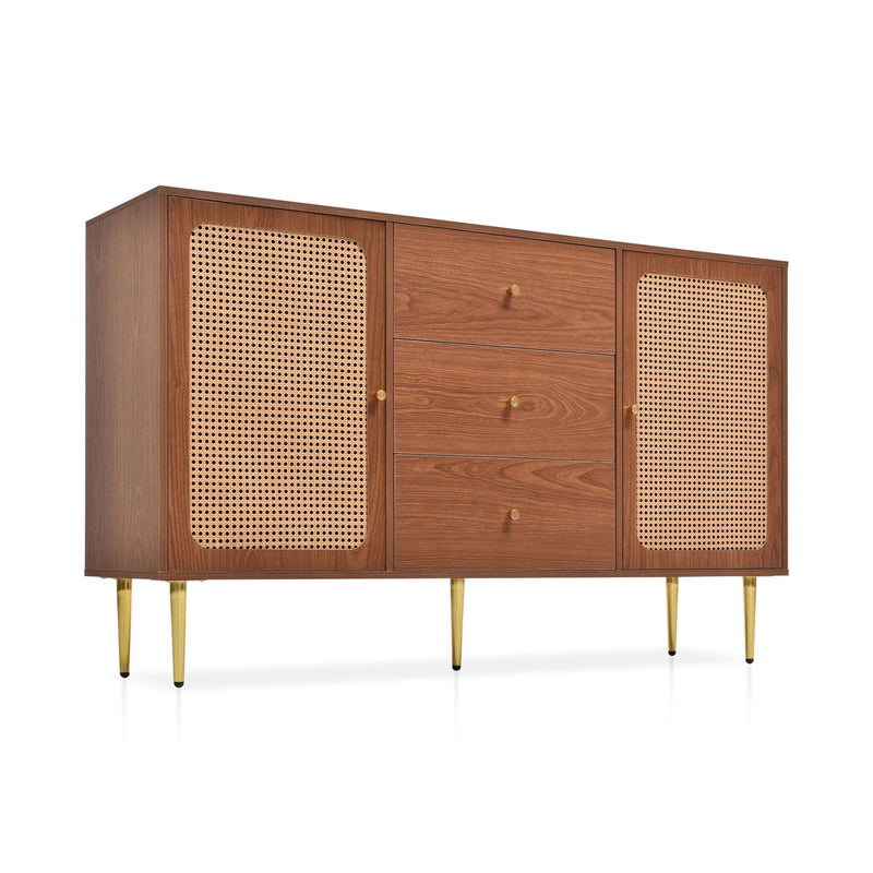 Kommode mit 2 Türen und 3 Schubladen, 90 × 150 × 40 cm - YB - 092122AAA - 1 - yorbiy.com