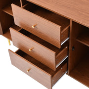 Kommode mit 2 Türen und 3 Schubladen, 90 × 150 × 40 cm - YB - 092122AAA - 7 - yorbiy.com