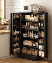 Yorbay Küchenschrank 120cm mit Doppeltür und Sensorlicht - YW007-D074 - 14 - yorbiy.com