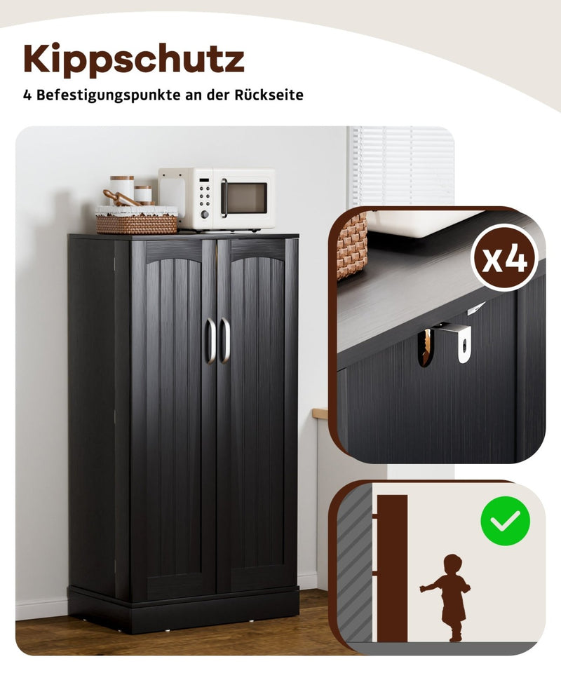Yorbay Küchenschrank 120cm mit Doppeltür und Sensorlicht - YW007-D091 - 20 - yorbiy.com