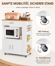 Yorbay Kücheninsel auf Rollen 75 cm - YW012-D081 - 5 - yorbiy.com