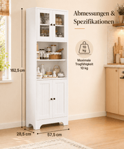 Yorbay Küchenschrank Weiß mit 6 Ebenen - YW006-D073 - 3 - yorbiy.com