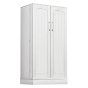 Yorbay Küchenschrank 120cm Weiß mit Doppeltür und Sensorlicht - YW007-D074 - 10 - yorbiy.com