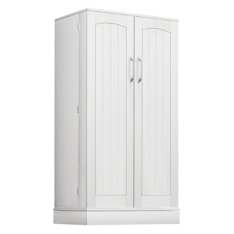 Yorbay Küchenschrank 120cm Weiß mit Doppeltür und Sensorlicht - YW007-D074 - 10 - yorbiy.com
