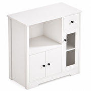 Yorbay Küchenschrank mit Schublade, 80 × 80 × 40 cm - YW009-D077 - 1 - yorbiy.com