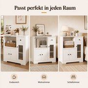 Yorbay Küchenschrank mit Schublade, 80 × 80 × 40 cm - YW009-D077 - 7 - yorbiy.com