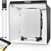 Yorbay Fotobox 80 cm mit dimmbarer LED - Beleuchtung F154A - 1 - yorbiy.com