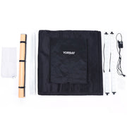 Yorbay Fotobox 80 x 80 x 80 cm mit dimmbarer LED - Beleuchtung und 4 Farbhintergründen - F154A - 6 - yorbiy.com
