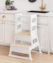 Yorbay Montessori Kinder Lernturm mit Tafel - YB091-D047 - 10 - yorbiy.com