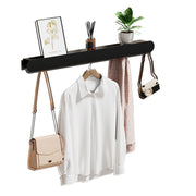 Yorbay Metall-Wandgarderobe mit Ablage und Haken, verschiedene Größen - YM001-N003 - 38 - yorbiy.com