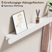 Yorbay Metall-Wandgarderobe mit Ablage und Haken, verschiedene Größen - YM001-N004 - 54 - yorbiy.com