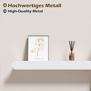 Yorbay Metall-Wandgarderobe mit Ablage und Haken, verschiedene Größen - YM001-N003 - 47 - yorbiy.com