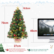 Yorbay 40 cm Mini - LED - Weihnachtsbaum mit Beleuchtung - K202A - 5 - yorbiy.com