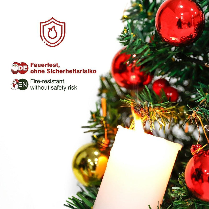 Yorbay 40 cm Mini - LED - Weihnachtsbaum mit Beleuchtung - K202A - 7 - yorbiy.com