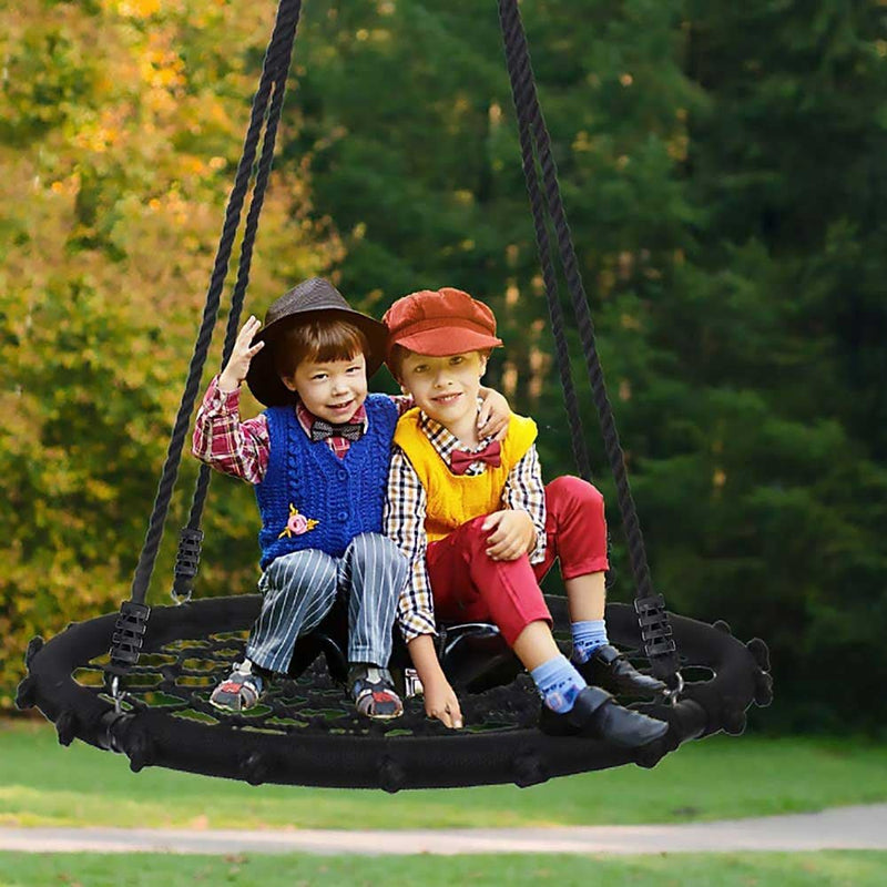 Yorbay Nestschaukel in Schwarz/Blau, Ø 120 cm und Ø 100 cm - S09B - 2 - yorbiy.com