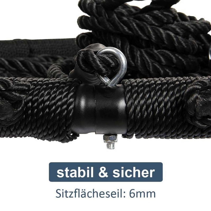 Yorbay Nestschaukel in Schwarz/Blau, Ø 120 cm und Ø 100 cm - S12B - 5 - yorbiy.com