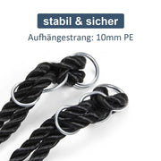 Yorbay Nestschaukel in Schwarz/Blau, Ø 120 cm und Ø 100 cm - S12B - 6 - yorbiy.com