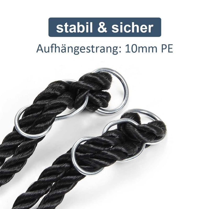 Yorbay Nestschaukel in Schwarz/Blau, Ø 120 cm und Ø 100 cm - S12B - 6 - yorbiy.com