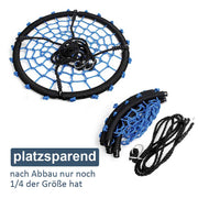 Yorbay Nestschaukel in Schwarz/Blau, Ø 120 cm und Ø 100 cm - S12B - 17 - yorbiy.com