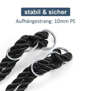 Yorbay Nestschaukel in Schwarz/Blau, Ø 120 cm und Ø 100 cm - S12B - 12 - yorbiy.com