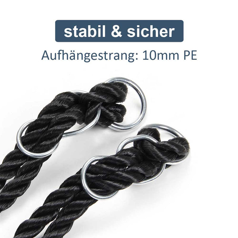 Yorbay Nestschaukel in Schwarz/Blau, Ø 120 cm und Ø 100 cm - S12B - 12 - yorbiy.com