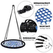 Yorbay Nestschaukel in Schwarz/Blau, Ø 120 cm und Ø 100 cm - S12B - 16 - yorbiy.com