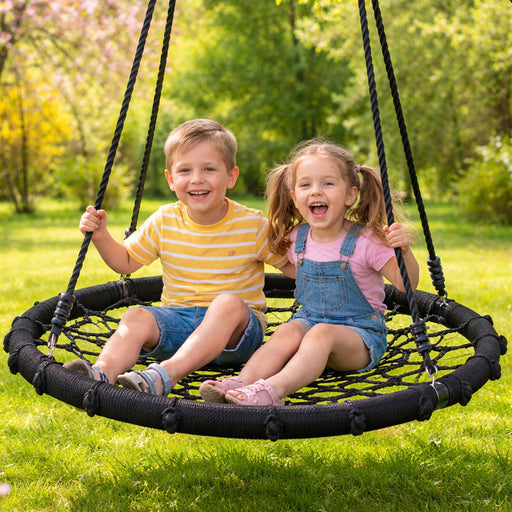 Yorbay Nestschaukel in Schwarz, Ø 120 cm und Ø 100 cm - S11B - 2 - yorbiy.com