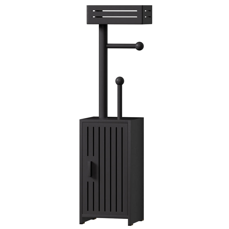 Yorbay freistehender Toilettenpapierhalter mit Stauraumschrank - YB131-Z118 - 10 - yorbiy.com