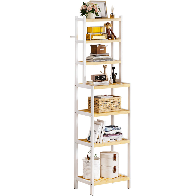 Yorbay Bambus Regal mit 7 Ebenen bis 110 kg - YB143-Z123 - 11 - yorbiy.com