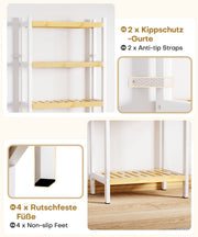 Yorbay Bambus Regal mit 7 Ebenen bis 110 kg - YB143-Z123 - 5 - yorbiy.com
