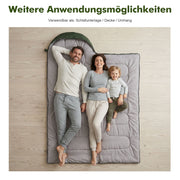 Yorbay Schlafsack 4 Jahreszeiten - 5°C - 10°C, 220×75 cm - YP030-W030 - 8 - yorbiy.com