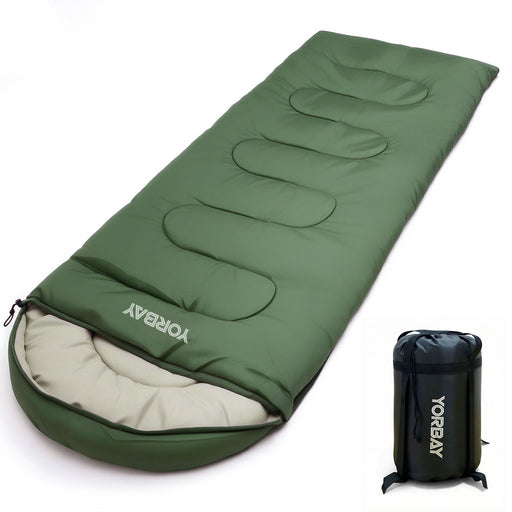 Yorbay Schlafsack 4 Jahreszeiten - 5°C - 10°C, 220×75 cm - YP030-W030 - 1 - yorbiy.com
