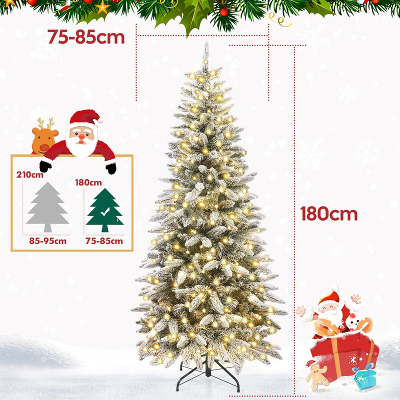 Yorbay schmaler künstlicher Weihnachtsbaum - O040 - 4 - yorbiy.com