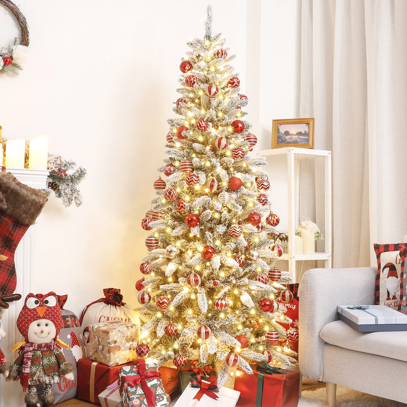 Yorbay schmaler künstlicher Weihnachtsbaum - O040 - 8 - yorbiy.com