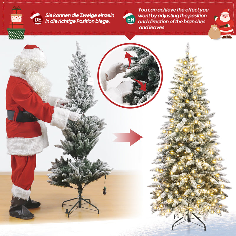 Yorbay schmaler künstlicher Weihnachtsbaum - O040 - 10 - yorbiy.com
