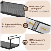 Yorbay ausziehbares Hängeregal 38,5–70,5 cm - YB076 - T061 - 4 - yorbiy.com
